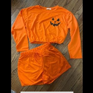 Halloween PJ Short Set